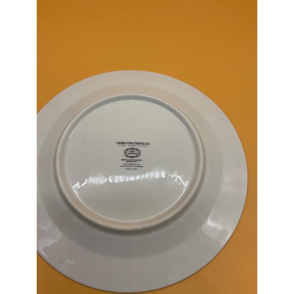 Merry Masterpieces First Edition Porcelain Plate "More To The Left" 1999 VTG - Picture 2 of 3